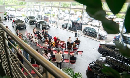 Mon Motors Audi hosts race day watch party