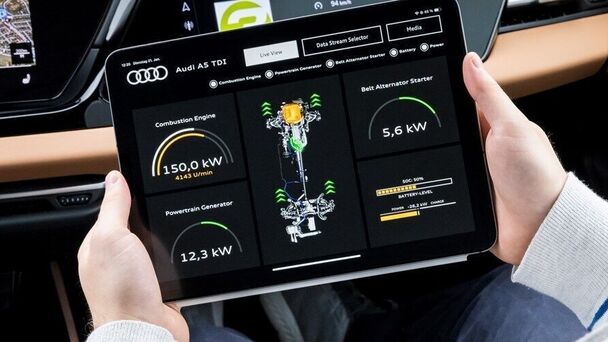 MHEV plus: the next generation of hybridization at Audi