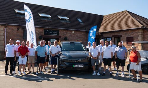 Volvo Cars Cardiff celebrates three years of partnership with the Welsh Disabled Golf Association