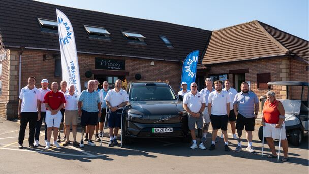 Volvo Cars Cardiff celebrates three years of partnership with the Welsh Disabled Golf Association