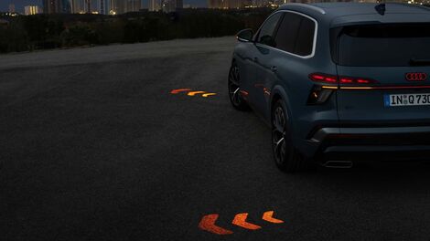 Projection turn signals