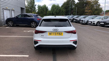 2023 Audi TFSI 35 Black Edition Sportback S Tronic Euro 6 5-door (White) - Image: 10