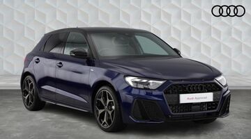 2025 Audi 1.0 TFSI 30 Black Edition Sportback S Tronic Euro 6 5-door (Blue) - Image: 1