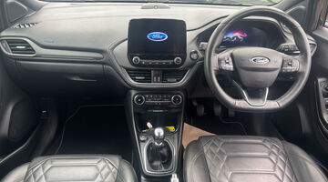 2023 Ford 1.0T EcoBoost MHEV ST-Line Vignale Euro 6 5-door (Black) - Image: 8