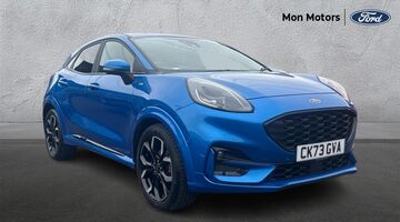 2023 Ford 1.0T EcoBoost MHEV ST-Line X DCT Euro 6 5-door (Blue) - Image: 1