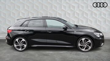 2023 Audi 2.0 TDI 35 Black Edition Sportback S Tronic Euro 6 5-door (Black) - Image: 4