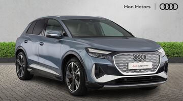 2021 Audi 40 S line Auto 5-door 82kWh (Blue) - Image: 1