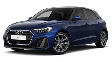 2026 Audi TFSI 35 S line Sportback S Tronic Euro 6 5-door (Blue) - Image: 1