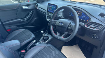 2024 Ford 1.0T EcoBoost MHEV ST-Line X Euro 6 5-door (Silver) - Image: 6