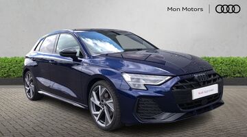 2025 Audi TFSI Black Edition Sportback S Tronic Euro 6 5-door (Blue) - Image: 1