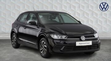 2023 Volkswagen 1.0 TSI Life Euro 6 5-door (Black) - Image: 1