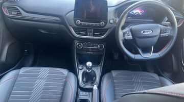 2023 Ford 1.0T EcoBoost MHEV ST-Line X Euro 6 5-door (Black) - Image: 8