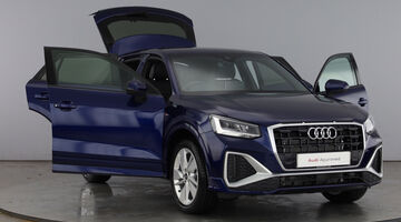 2026 Audi TFSI CoD 35 S line S Tronic Euro 6 5-door (Blue) - Image: 9
