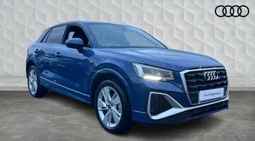 2025 Audi 1.0 TFSI 30 S line Euro 6 5-door (Blue) - Image: 1