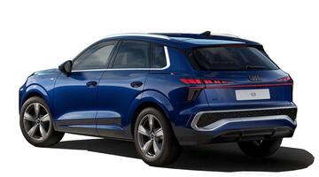 2026 Audi E-hybrid S line S Tronic Euro 6 5-door 26kWh (Blue) - Image: 3