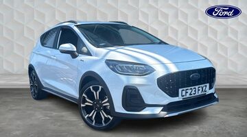 2023 Ford 1.0T EcoBoost MHEV Active X DCT Euro 6 5-door (White) - Image: 1