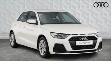 2025 Audi 1.0 TFSI 30 Sport Sportback Euro 6 5-door (White) - Image: 1