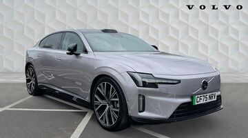 2025 Volvo Single Motor Extended Range 92kWh Ultra Saloon Auto 5-door (Silver) - Image: 1