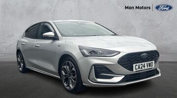 2024 Ford 1.0T EcoBoost MHEV ST-Line X DCT Euro 6 5-door (Silver) - Image: 1