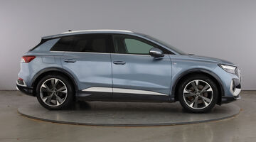 2021 Audi 40 S line Auto 5-door 82kWh (Blue) - Image: 4