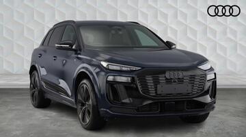 2026 Audi Q6 SUV Black Edition e-tron quattro 315,00 kW (Blue) - Image: 1