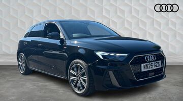 2026 Audi 1.0 TFSI 30 S line Sportback S Tronic Euro 6 5-door (Black) - Image: 1