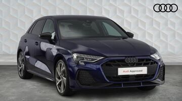 2025 Audi TFSI 35 Black Edition Sportback S Tronic Euro 6 5-door (Blue) - Image: 1