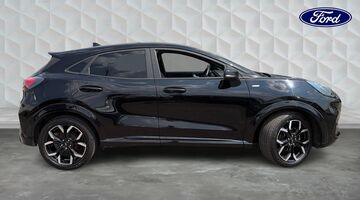 2023 Ford 1.0T EcoBoost MHEV ST-Line X Euro 6 5-door (Black) - Image: 4
