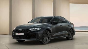 2026 Audi TFSI Carbon Black S Tronic quattro Euro 6 4-door (Grey) - Image: 1