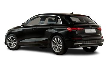 2026 Audi TFSIe Sport Sportback S Tronic Euro 6 5-door 17.9kWh (Black) - Image: 3