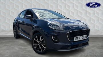 2023 Ford 1.0T EcoBoost MHEV Titanium DCT Euro 6 5-door (Blue) - Image: 1