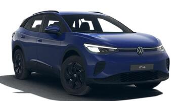 2026 Volkswagen Pure 52kWh Essential Auto 5-door (Blue) - Image: 1