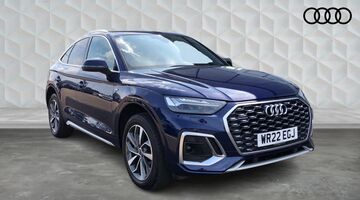 2022 Audi 2.0 TFSI 45 S line Sportback S Tronic quattro Euro 6 5-door (Blue) - Image: 1