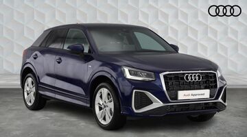 2026 Audi TFSI CoD 35 S line S Tronic Euro 6 5-door (Blue) - Image: 1