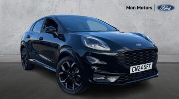 2024 Ford 1.0T EcoBoost MHEV ST-Line X Euro 6 5-door (Black) - Image: 1