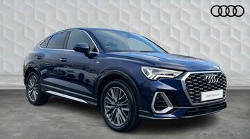 2024 Audi TFSI CoD 35 S line Sportback S Tronic Euro 6 5-door (Blue) - Image: 1