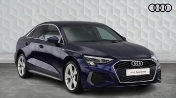 2022 Audi TFSI 35 S line S Tronic Euro 6 4-door (Blue) - Image: 1