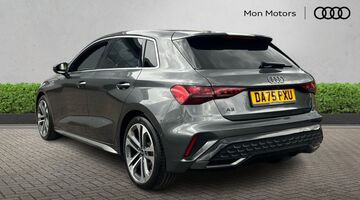 2025 Audi TFSI 30 S line Sportback S Tronic Euro 6 5-door (Grey) - Image: 3