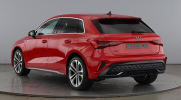 2026 Audi TFSIe S line Sportback S Tronic Euro 6 5-door 17.9kWh (Red) - Image: 3
