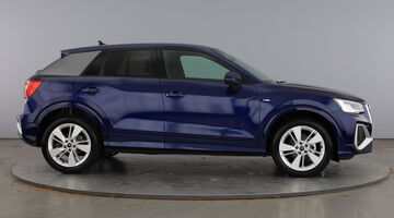 2026 Audi TFSI CoD 35 S line S Tronic Euro 6 5-door (Blue) - Image: 4