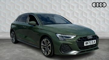 2026 Audi TFSI S line Sportback S Tronic Euro 6 5-door (Green) - Image: 1