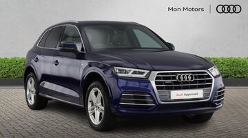2019 Audi 2.0 TFSI 45 S line S Tronic quattro Euro 6 5-door (Blue) - Image: 1