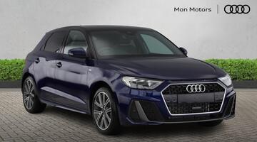 2026 Audi TFSI 35 S line Sportback S Tronic Euro 6 5-door (Blue) - Image: 1