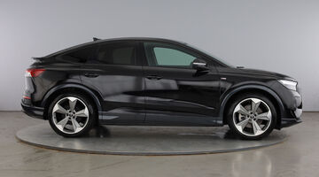 2025 Audi 45 Black Edition Sportback Auto quattro 5-door 82kWh (Black) - Image: 4