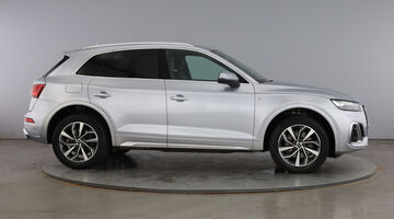 2021 Audi 2.0 TFSI 45 S line S Tronic quattro Euro 6 5-door (Silver) - Image: 4