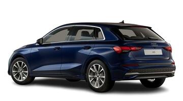 2026 Audi TFSI Sport Sportback Euro 6 5-door (Blue) - Image: 3