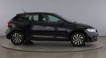 2023 Volkswagen 1.0 TSI Life Euro 6 5-door (Black) - Image: 4