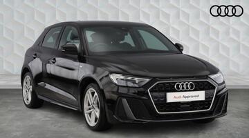 2023 Audi 1.0 TFSI 30 S line Sportback Euro 6 5-door (Black) - Image: 1