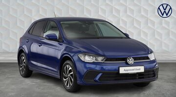 2024 Volkswagen 1.0 TSI Life Euro 6 5-door (Blue) - Image: 1