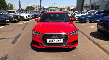 2017 Audi 2.0 TFSI S line Sportback S Tronic quattro Euro 6 5-door (Red) - Image: 9